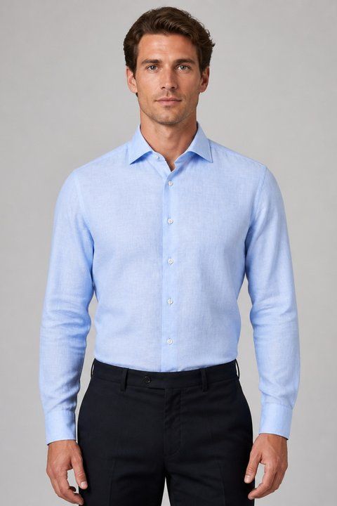 Рубашка Eterna Slim Fit &mdash; размер 41 02-2355-FS82-14 фото