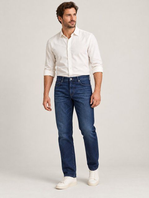 Чоловічі джинси BRAX CADIZ Broken Twill сині &mdash; розмір 33/34 BR-85-6108-24CADIZ фото