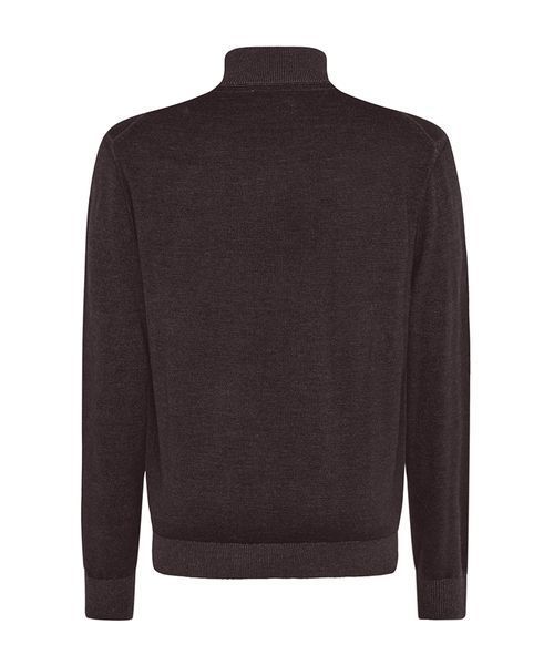 Чоловічий кардиган на блискавці PIERRE CARDIN коричневий &mdash; розмір M 07-52249-5176-8320 фото
