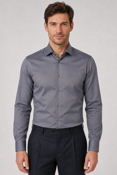 Сорочка з довгим рукавом ETERNA (SLIM FIT) &mdash; розмір 42 02-3377-F170-35 фото