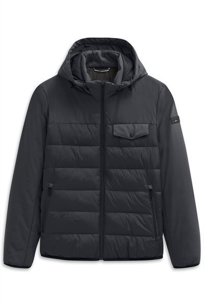 Чоловіча куртка BUGATTI синя з капюшоном Casual Fit &mdash; розмір 54 05-81031-873113-390 фото