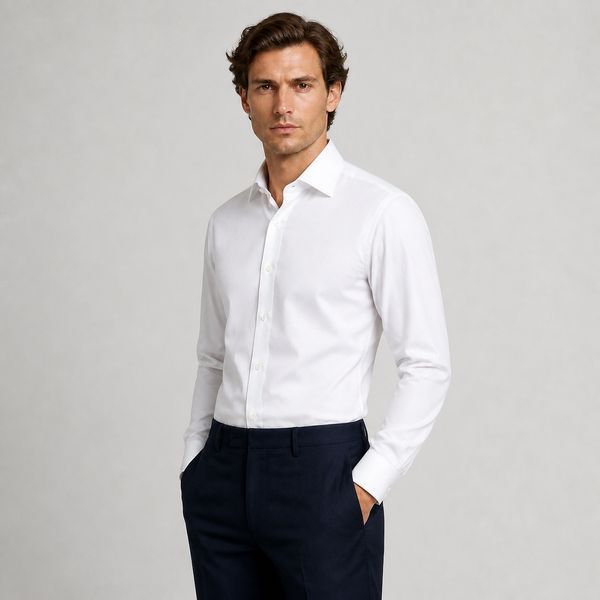 Чоловіча сорочка ETERNA Slim Fit &mdash; розмір 44 02-3388-FD82-00 фото