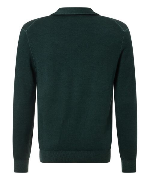 Чоловіче вовняне поло з довгим рукавом PIERRE CARDIN зелене &mdash; розмір 2XL 07-50704-5037-5317 фото