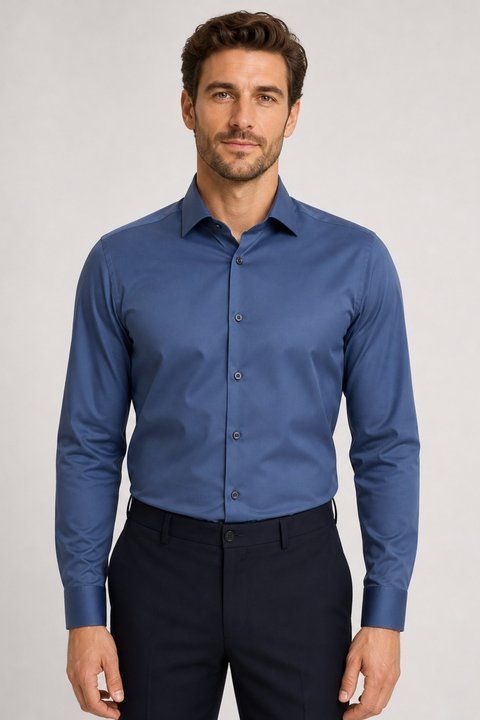 Сорочка ETERNA з довгим рукавом (Slim Fit) &mdash; розмір 40 02-3377-F170-07 фото