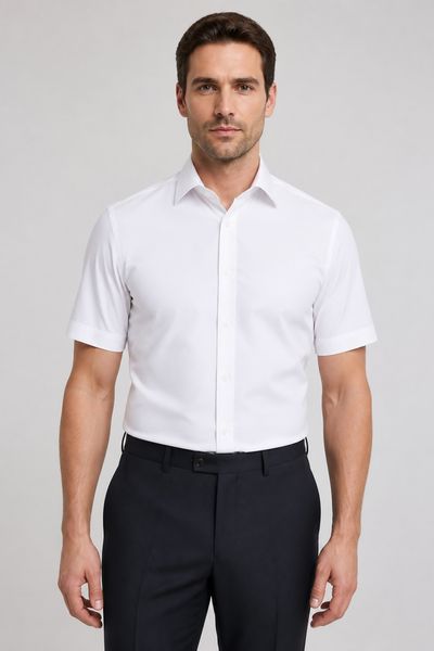 Сорочка з коротким рукавом ETERNA (MODERN FIT) &mdash; розмір 39 03-1100-C187-00 фото