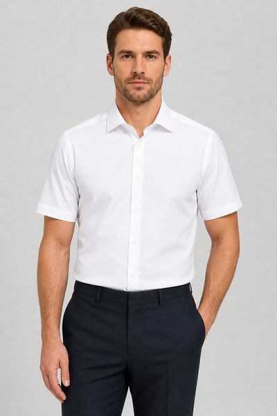 Сорочка ETERNA з коротким рукавом (Slim Fit) &mdash; розмір 41 03-8100--G132-00 фото