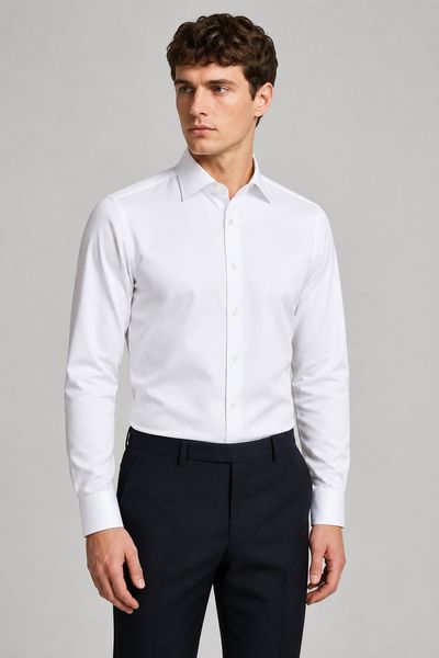 Сорочка ETERNA з довгим рукавом Modern Fit &mdash; розмір 44 02-8005-X687-00 фото