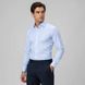 Сорочка ETERNA прямого крою (Modern Fit) блакитна зі стандартним рукавом &mdash; розмір 41 02-8817-X18K-10 фото 4
