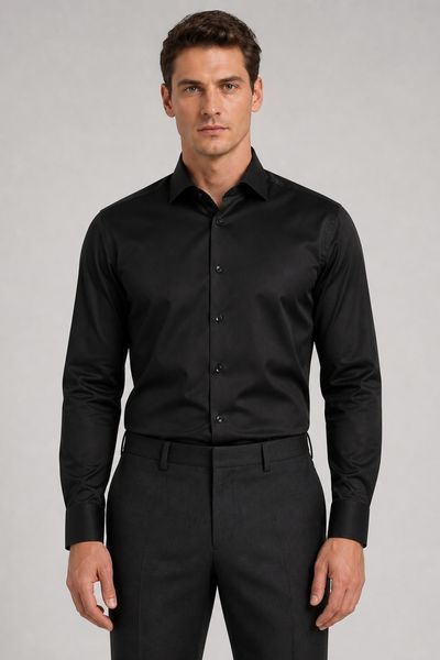Рубашка ETERNA с длинным рукавом Slim Fit &mdash; размер 44 02-8005-F682/72-39 фото
