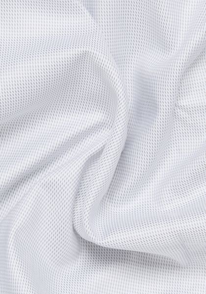 Рубашка ETERNA прямого кроя (Modern Fit) серая структура со стандартным рукавом &mdash; размер 42 02-3116-X94P-32 фото
