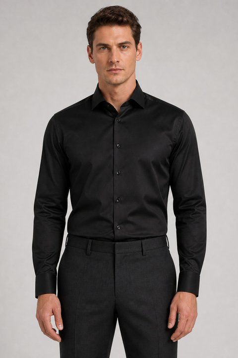 Рубашка ETERNA с длинным рукавом Slim Fit &mdash; размер 44 02-8005-F682/72-39 фото