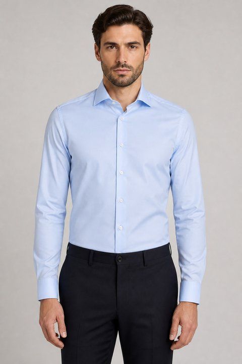 Сорочка з довгим рукавом ETERNA (MODERN FIT) &mdash; розмір 42 02-8817-X18K/72-10 фото