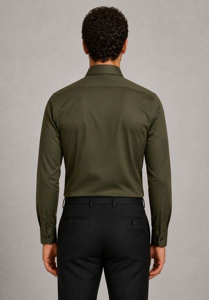 Рубашка ETERNA с длинным рукавом Slim Fit &mdash; размер 41 02-8816-F182-48 фото