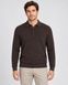 Чоловіче трикотажне поло з довгим рукавом PIERRE CARDIN коричневе &mdash; розмір M 07-52294-5186-8320 фото 1