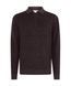 Чоловіче трикотажне поло з довгим рукавом PIERRE CARDIN коричневе &mdash; розмір M 07-52294-5186-8320 фото 2