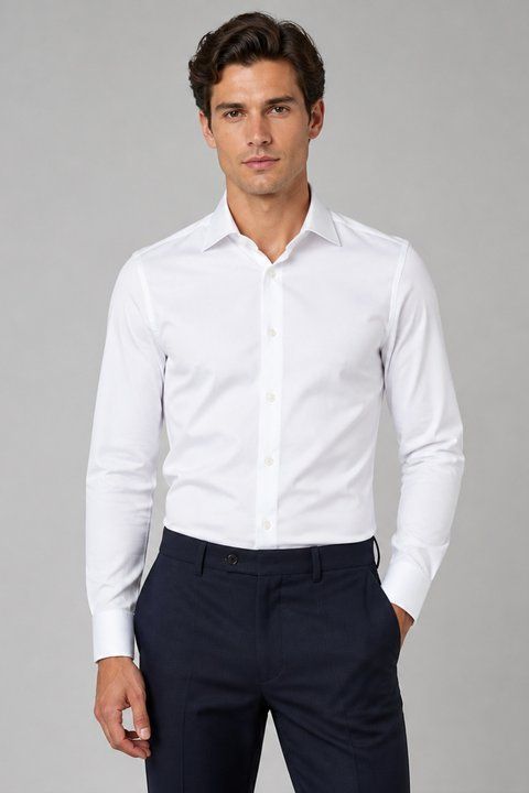 Чоловіча сорочка ETERNA Slim Fit &mdash; розмір 39 02-3377-F170-00 фото